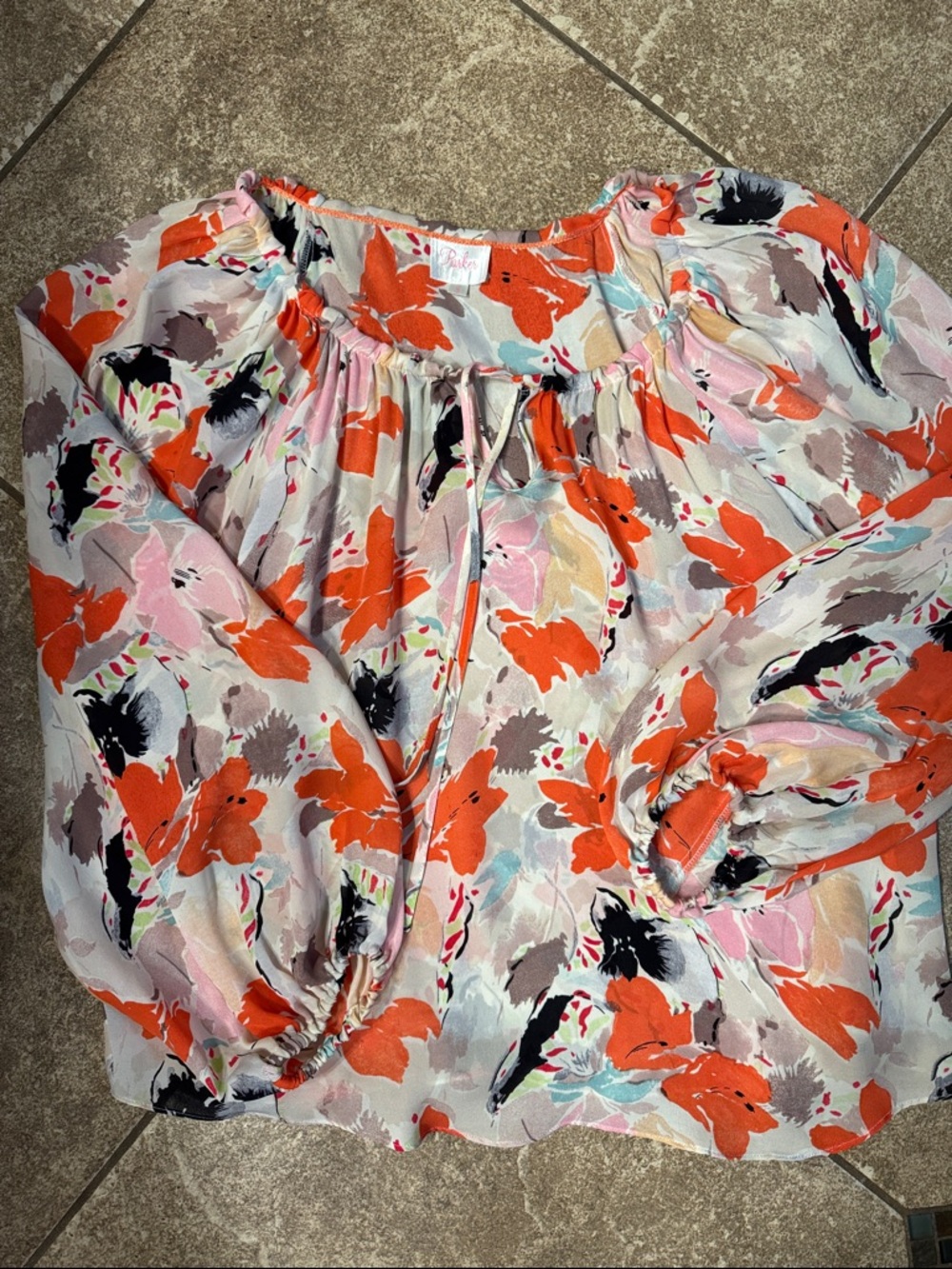 Women’s Floral Blouse